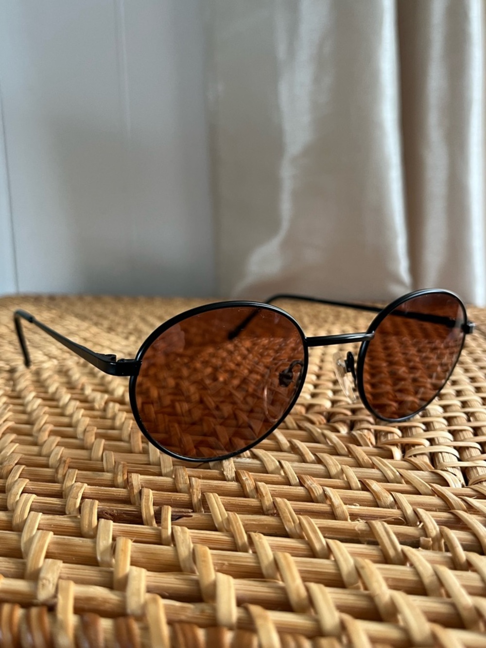 Vintage Serengeti Essentials DR5334 Japan Sunglasses Rare Driver Rose Metal